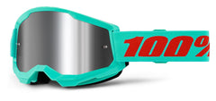100% Strata 2 front view with Maupiti Mirror Silver lens showing wide field of view