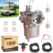 10L0L carburetor front view showing precise fit and easy replacement benefit