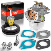 1PZ carburetor front view showing clean casting and ports for easy replacement