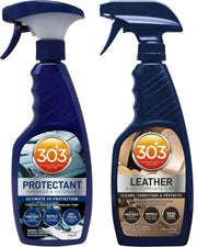 303 Products bundle front packaging showing both spray bottles and protective benefits