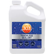 303 Products gallon front label showing product identity and benefits