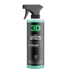 3D GLW front label showing product name and size with clear branding benefit