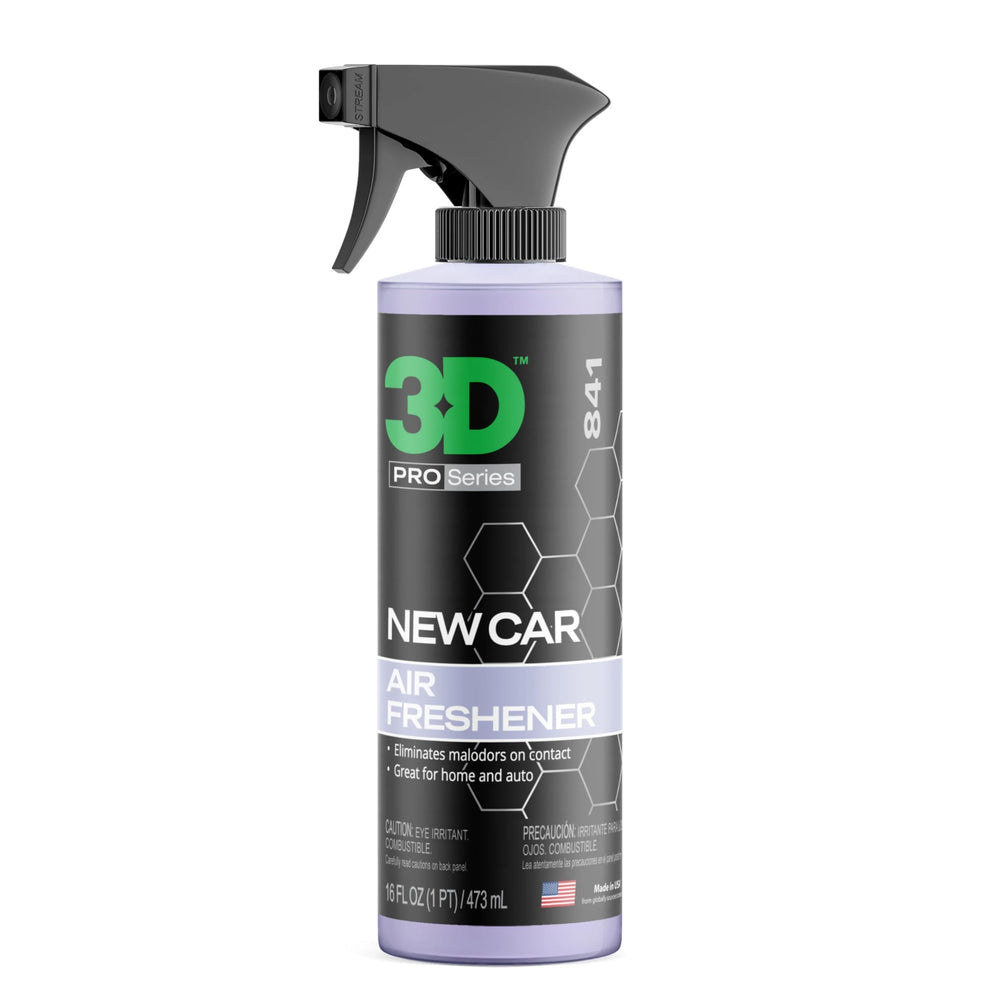 3D front label showing product name and benefits for quick identification