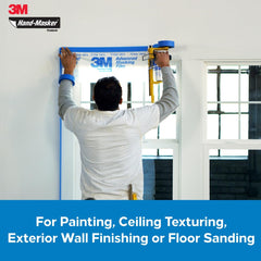 3M Hand-Masker film edge detail illustrating neat film deployment and clean lines