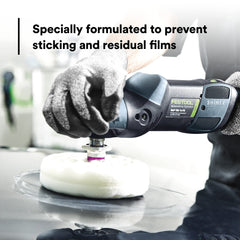 3M Perfect-It EX AC applied to compounding pad demonstrating steady hold