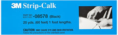 3M strip calk front packaging showing black one-foot strip and label, durable seal benefit