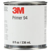 3M Tape Primer 94 front can showing label and capacity, brand clarity and quick identification