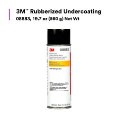 3M rubberized undercoating textured finish close-up showing durable protection