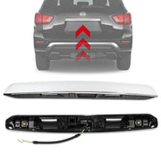 3mirrors chrome tailgate handle front view showing clean fit and polished look