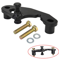 3mirrors bracket installed on engine front driver side, demonstrating leak-free clamp benefit