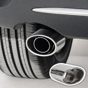 3TVol front angled exhaust tip on RAV4 showcasing polished look and refined styling