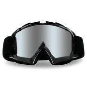 4-FQ front view of goggles showing full-frame protection and style