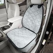 4Knines front seat cover full view protecting seat from dirt and hair