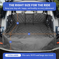 4Knines non-slip backing shown keeping liner stable during transport