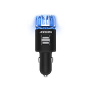 4WDKING front view plugged in showing compact fit and easy use