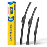 5 PLUS front packaging showing complete wiper set and fit details for MDX