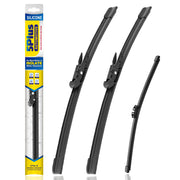 5 PLUS front packaging of 3-pack wipers showing compatibility and benefits