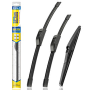 5 PLUS front packaging showing full 3-pack and fitment information