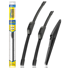 5 PLUS front packaging showing full 3-pack and fitment information