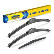 5 PLUS front packaging showing complete 3-piece wiper kit and fitment info for Jeep Wrangler JL