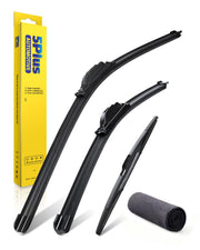 5 PLUS front packaging showing complete Versa wiper set and benefits