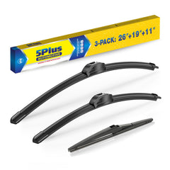 5 PLUS front packaging showing product and fit for Prius V, clear identification benefit