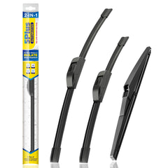 5 PLUS front packaging showing three-piece RAV4 wiper kit and clear labeling