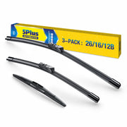 5 PLUS front packaging showing full three-blade set and fitment benefit