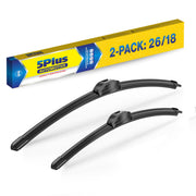 5 PLUS front packaging showing the two-blade set and fitment details for easy selection