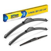 5 PLUS front packaging showing full three-piece wiper kit and fit clarity