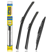 5 PLUS front packaging showing the 3-pack and vehicle compatibility benefit