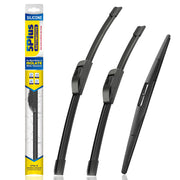 5 PLUS front packaging showing full 3-pack and fitment benefit