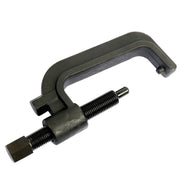 8MILELAKE front view of torsion bar unloader showing robust forged frame and durability