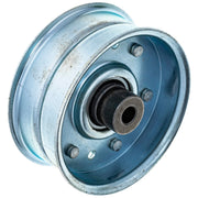 8TEN idler pulley front view showing solid construction and fit benefit