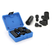 A ABIGAIL front view of 5-piece oxygen sensor socket set, durable kit benefit