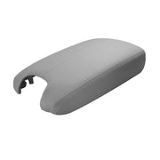 A ABIGAIL front view armrest cover in gray showing clean finish and improved interior look