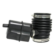 A ABIGAIL front view of intake hose showing fit and alignment benefit