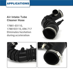 A ABIGAIL hose label showing replacement part numbers for easy identification