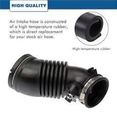 A ABIGAIL side profile highlighting hose curvature and mounting alignment benefits