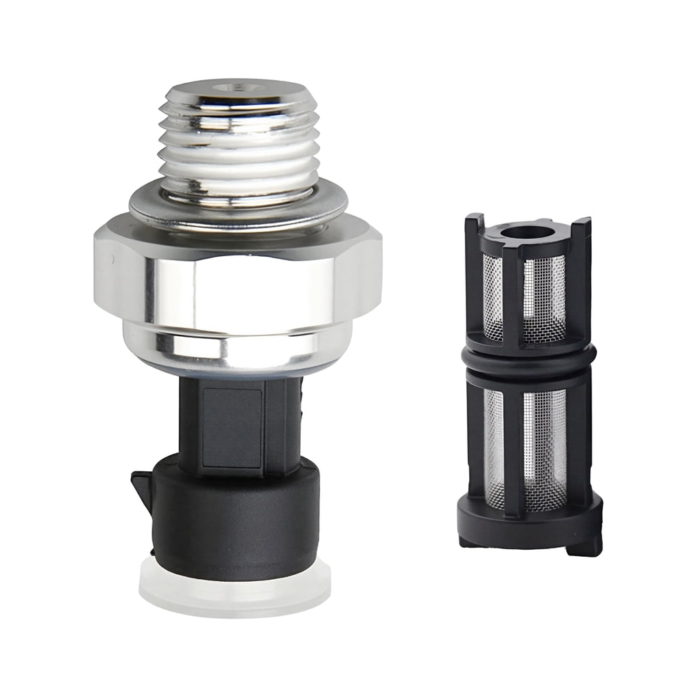 A ABIGAIL oil pressure sensor front view showing compact direct-fit design and reliable replacement