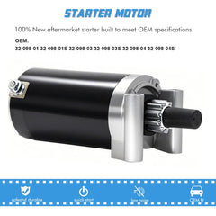 A ABIGAIL side profile highlighting starter mounting points and correct alignment