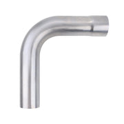 A-KARCK front view of 90° elbow showing clean mandrel bend and ready-to-weld ends