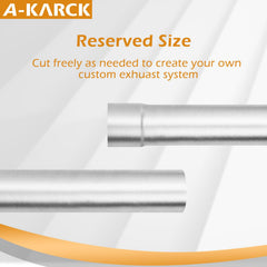A-KARCK close-up seam showing mandrel-formed profile for smooth flow
