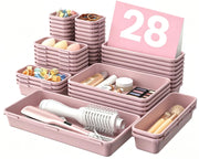 A-LuGei clear drawer organizer front view shows tidy storage benefit