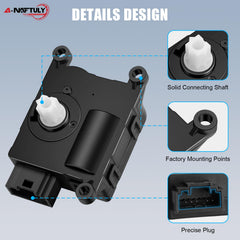 A-NAFTULY actuator mounting flange closeup showing secure bolt alignment benefit