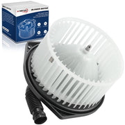 A-NAFTULY front assembly showing complete blower motor and benefits of easy replacement