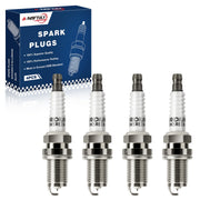 A-NAFTULY front packaging showing four iridium spark plugs and clear model label, reliable fit