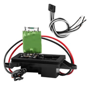 A-NAFTULY front view of blower resistor kit showing durable housing and harness benefit