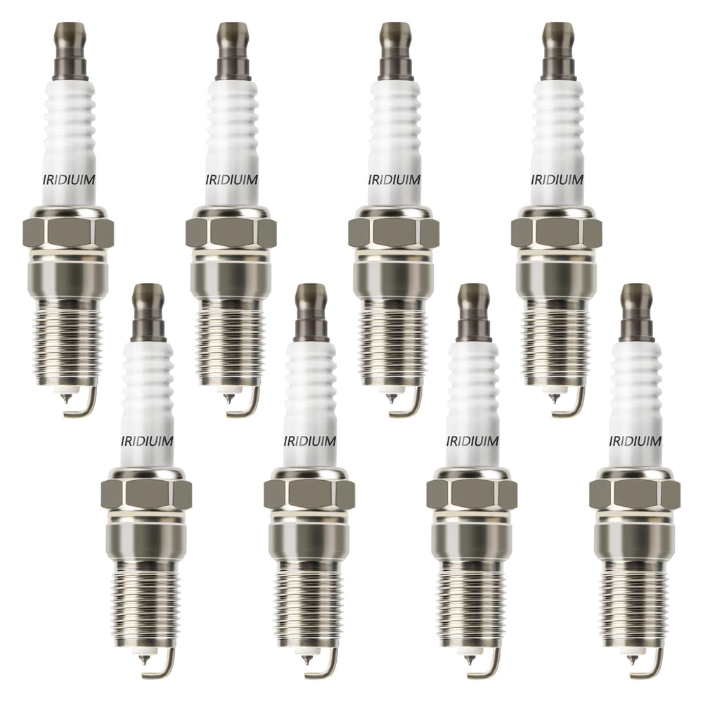 A-NAFTULY front packaging showing eight iridium spark plugs and kit benefits