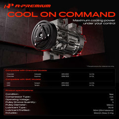 A-Premium compressor clutch detail highlighting included clutch and ready install